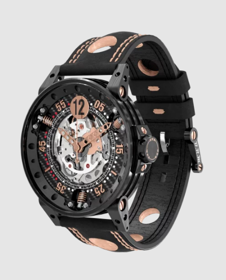 Review High Quality B.R.M Replica Watches For Sale BRM Racing V6-44-SA-SQ-5N Carbon